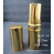 Gold Cosmetic Empty Lipstick Tube